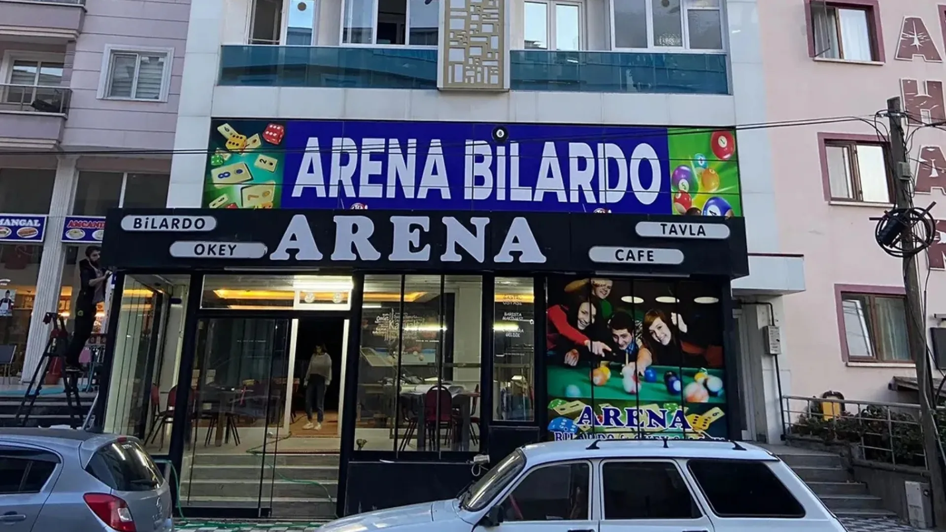 Arena Bilardo Kulübü dış cephesi, Erenler / Afyonkarahisar